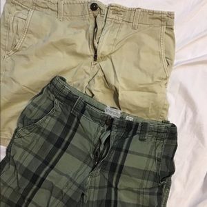 Aeropostale Cargo Shorts - Two Pairs